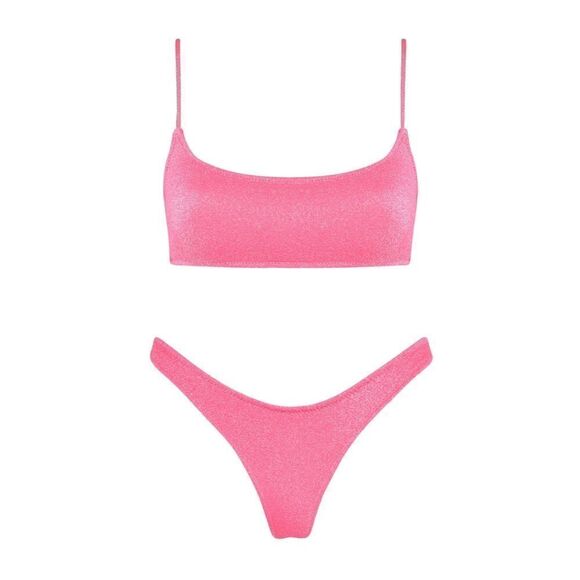 TRIANGL MICA CHEEKY PITAYA SPARKLE + BAG 💕 NEW WITH TAGS - Picture 6 of 10